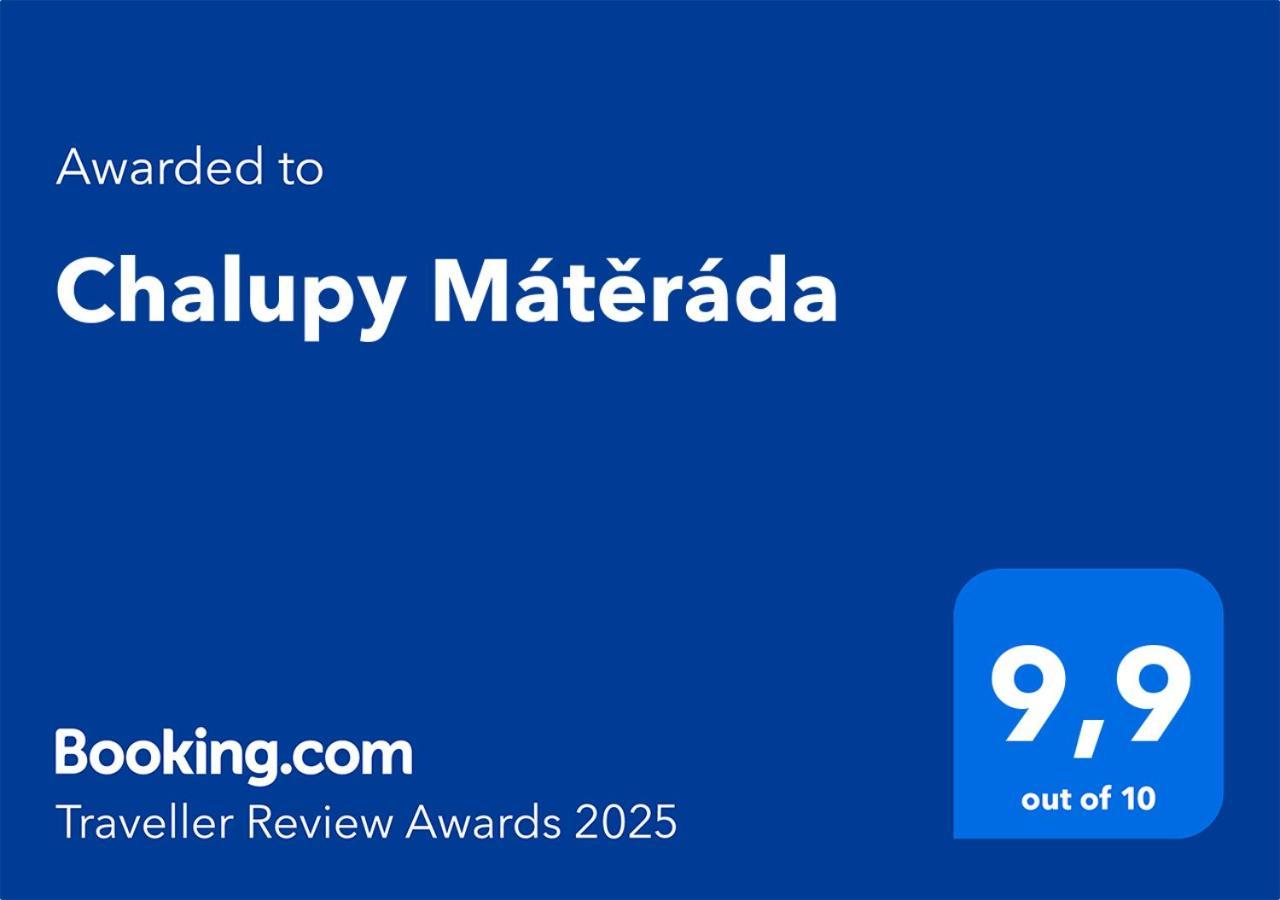 Chalupy Mátěráda Karolinka Esterno foto